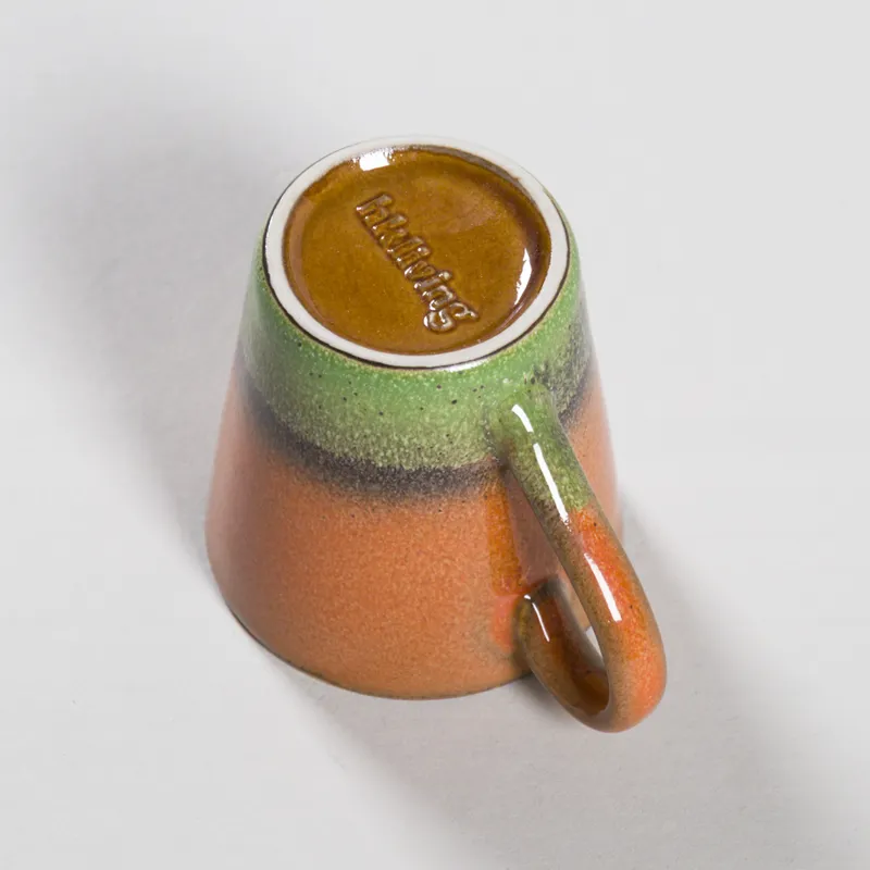 HKLIVING 70s Ceramics Espresso Mugs Retro 4 Pack-7