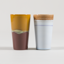 HKLIVING 70s Ceramics Latte Mugs Clash 2 Pack