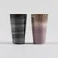 HKLIVING 70s Ceramics Latte Mugs Forest 2 Pack