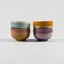HKLIVING 70s Ceramics Noodle Bowls Geyser 4 Pack