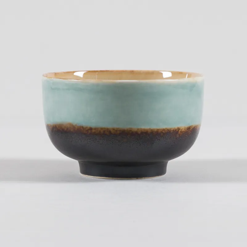 HKLIVING 70s Ceramics Noodle Bowls Geyser 4 Pack-3