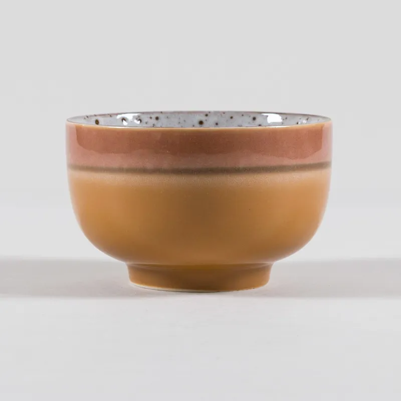 HKLIVING 70s Ceramics Noodle Bowls Geyser 4 Pack-4