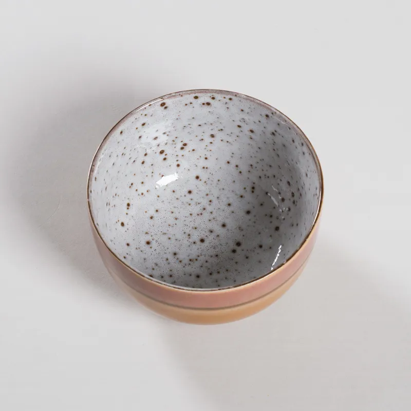 HKLIVING 70s Ceramics Noodle Bowls Geyser 4 Pack-7