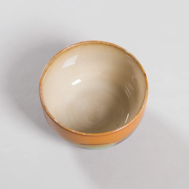 HKLIVING 70s Ceramics Noodle Bowls Geyser 4 Pack-6