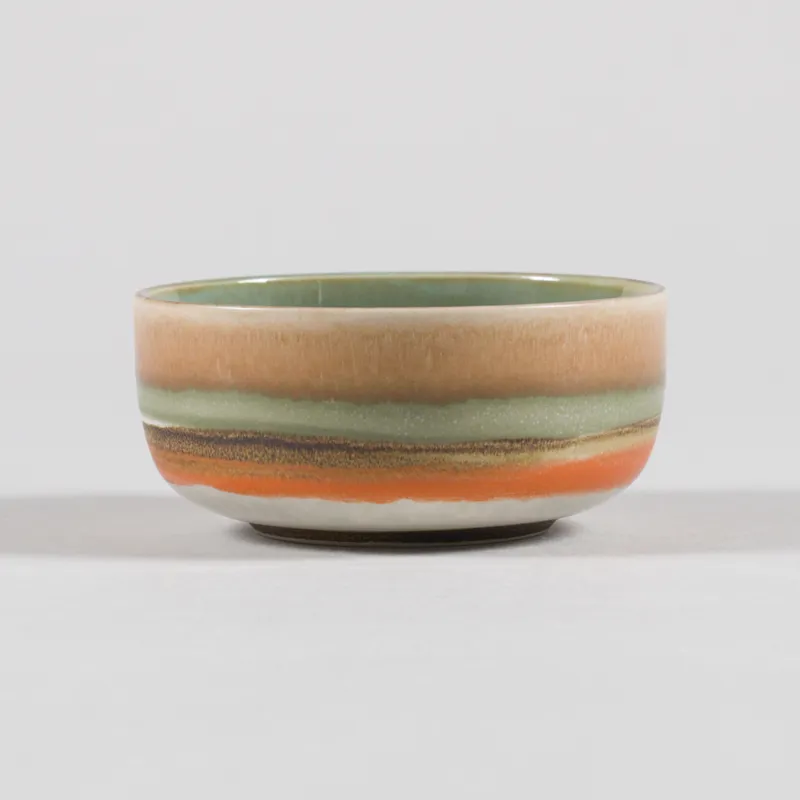 HKLIVING 70s Ceramics Dessert Bowls Reef 4 Pack-6
