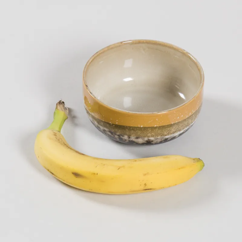 HKLIVING 70s Ceramics Dessert Bowls Humus 4 Pack-2