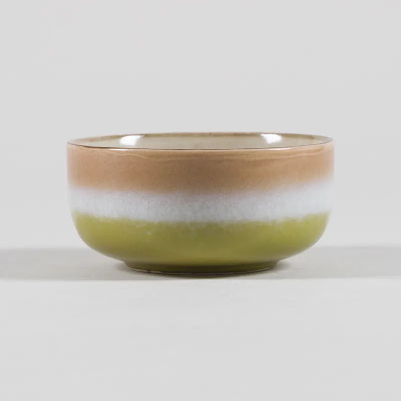 HKLIVING 70s Ceramics Dessert Bowls Humus 4 Pack-6