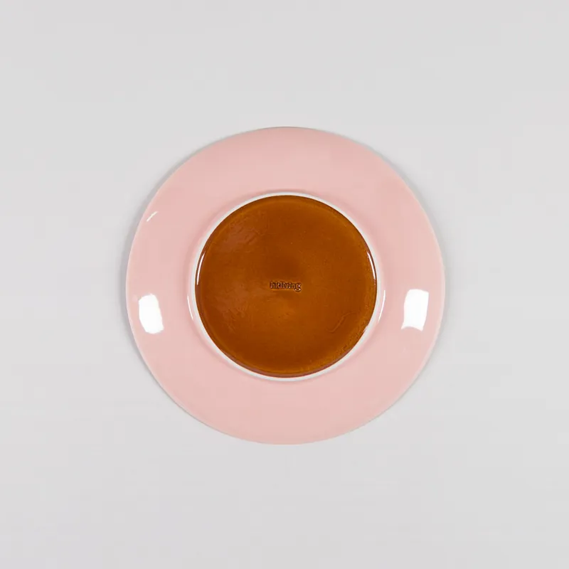 HKLIVING 70s Ceramics Dinner Plates Bedrock 2 Pack-2