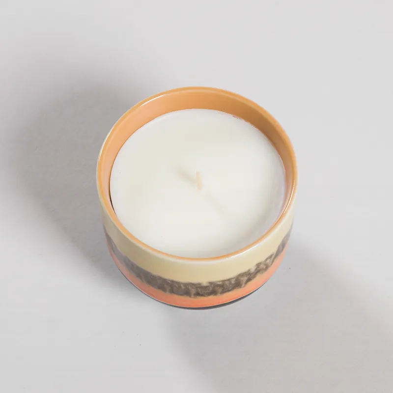 HKLIVING 70s Ceramics Small Scented Candle Tulum-1