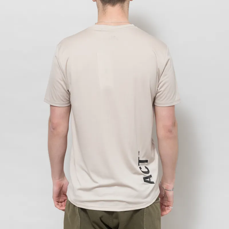 ACT Running BioPerf T Shirt Beige-1