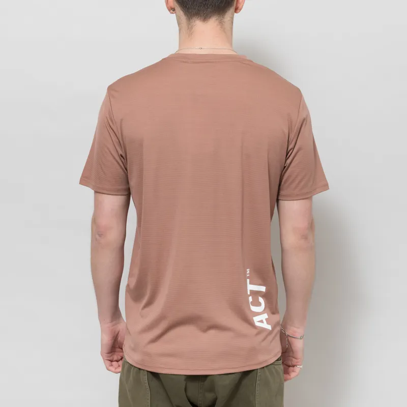 ACT Running BioPerf T Shirt Terracotta-1