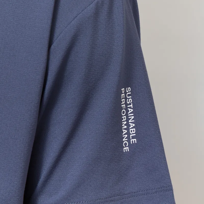 ACT Running AirShell Training T Shirt Navy-5