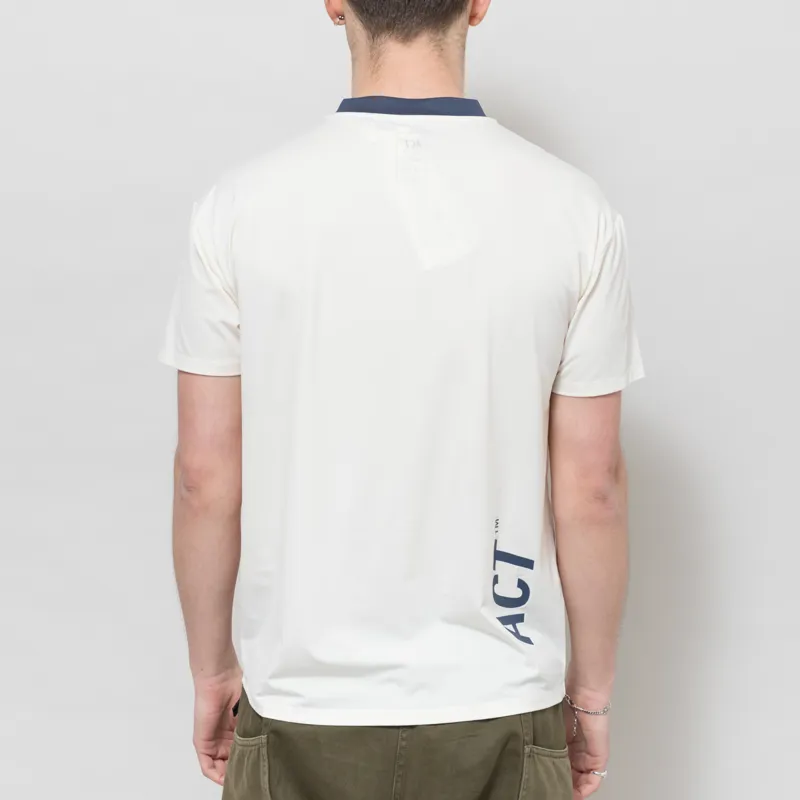 ACT Running AirShell Training T Shirt Ecru-1