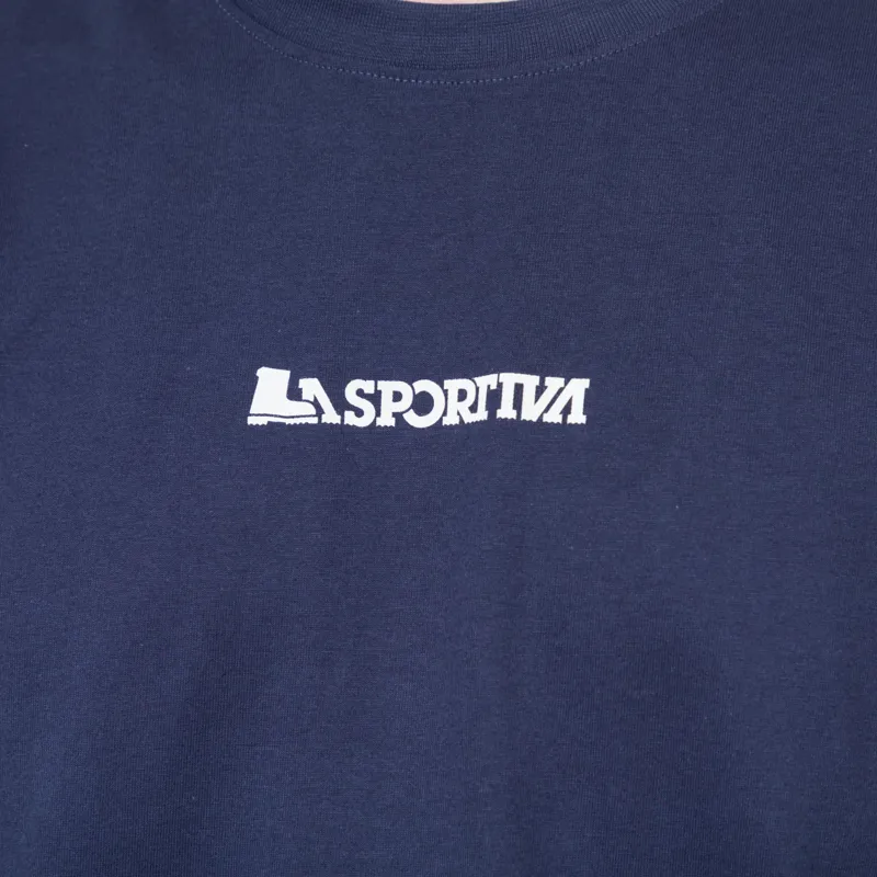 La Sportiva Moon Climb T Shirt Night Sky Chalk-3