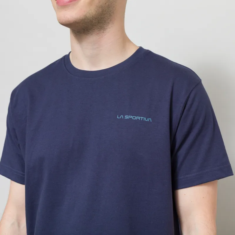 La Sportiva Psychotomic T Shirt Night Sky Lake-3