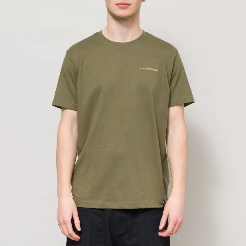 La Sportiva Psychotomic T Shirt Cypress Sandstone-1
