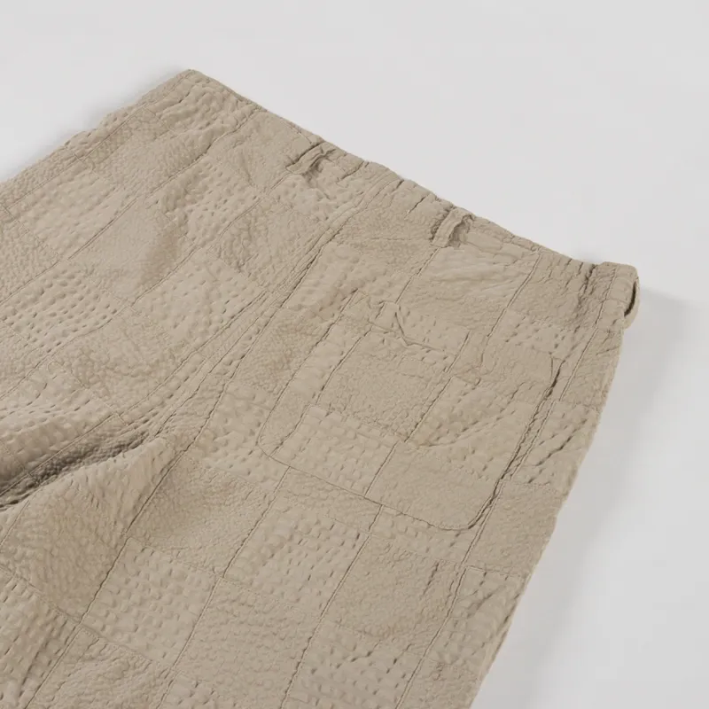 Cafe Mountain Activity Shorts Sand Seersucker-3