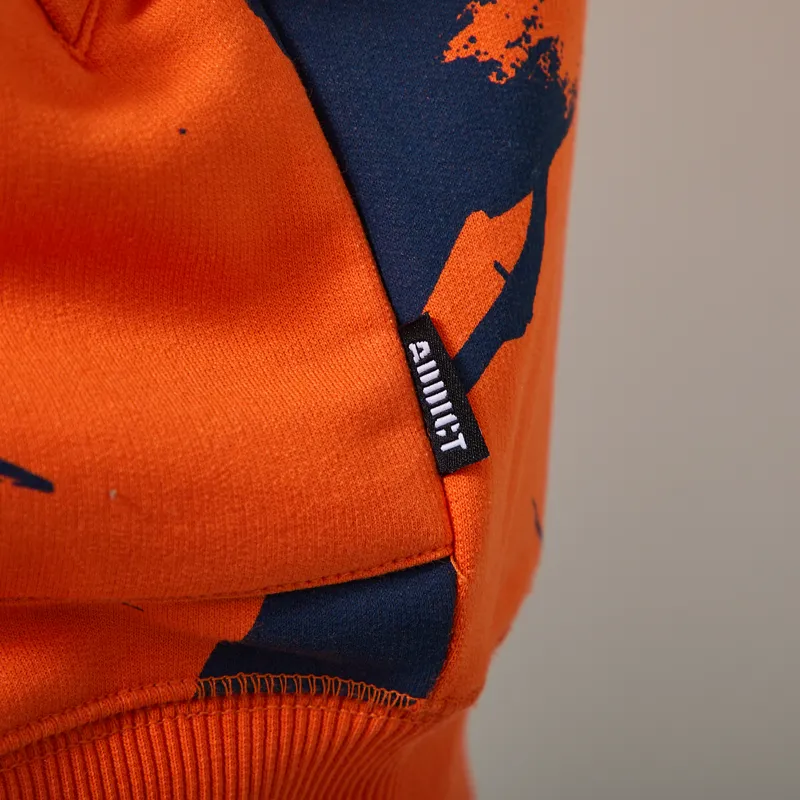 Addict Camo Method Hoodie Orange Blue-10