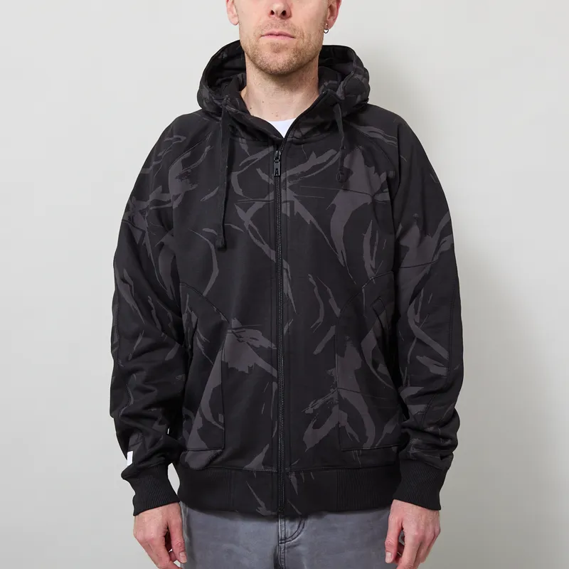 Addict Camo Method Hoodie Black