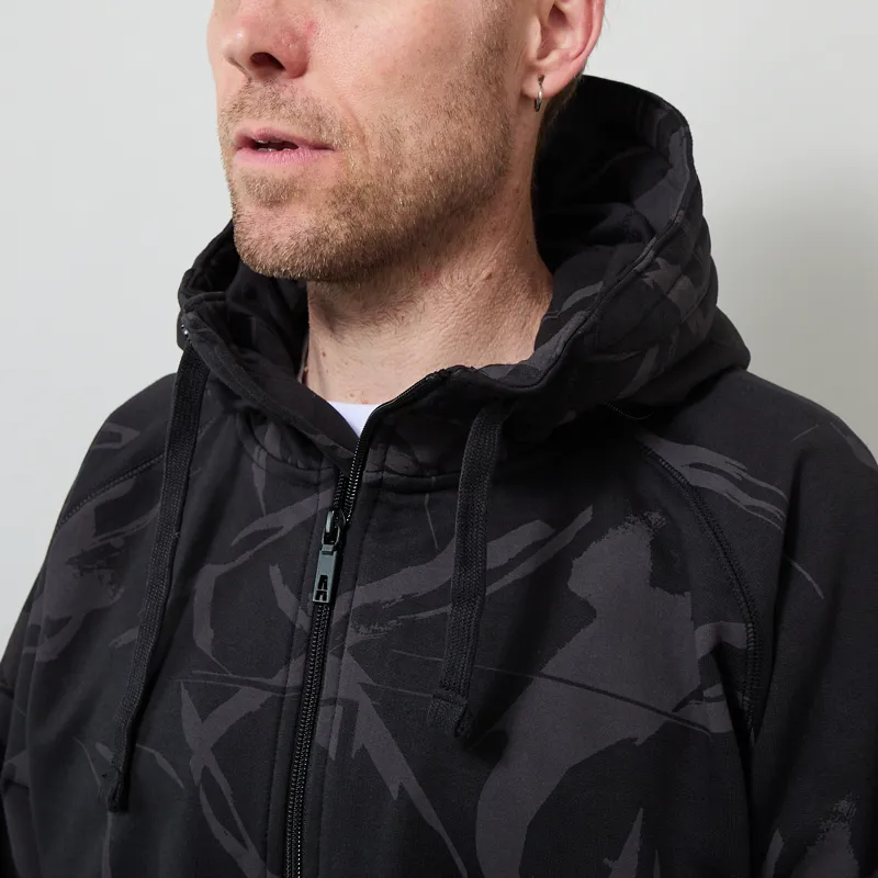 Addict Camo Method Hoodie Black-3