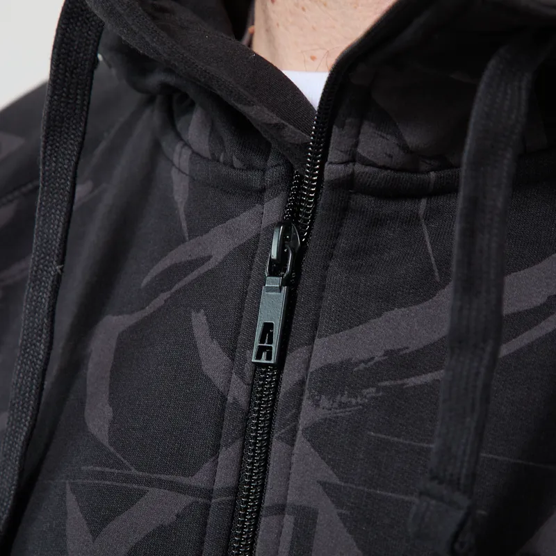 Addict Camo Method Hoodie Black-4