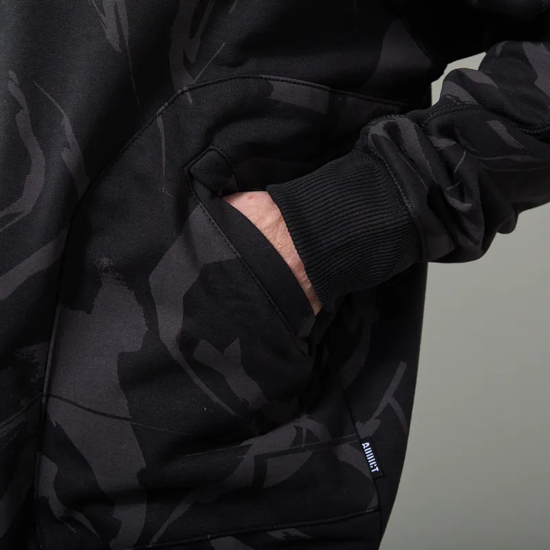 Addict Camo Method Hoodie Black-9