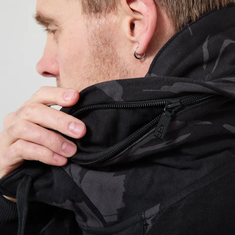 Addict Camo Method Hoodie Black-7