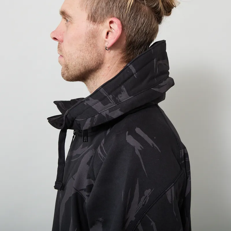 Addict Camo Method Hoodie Black-6