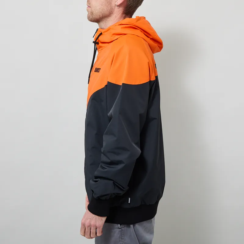 Addict Windcheater Jacket Navy Orange-2