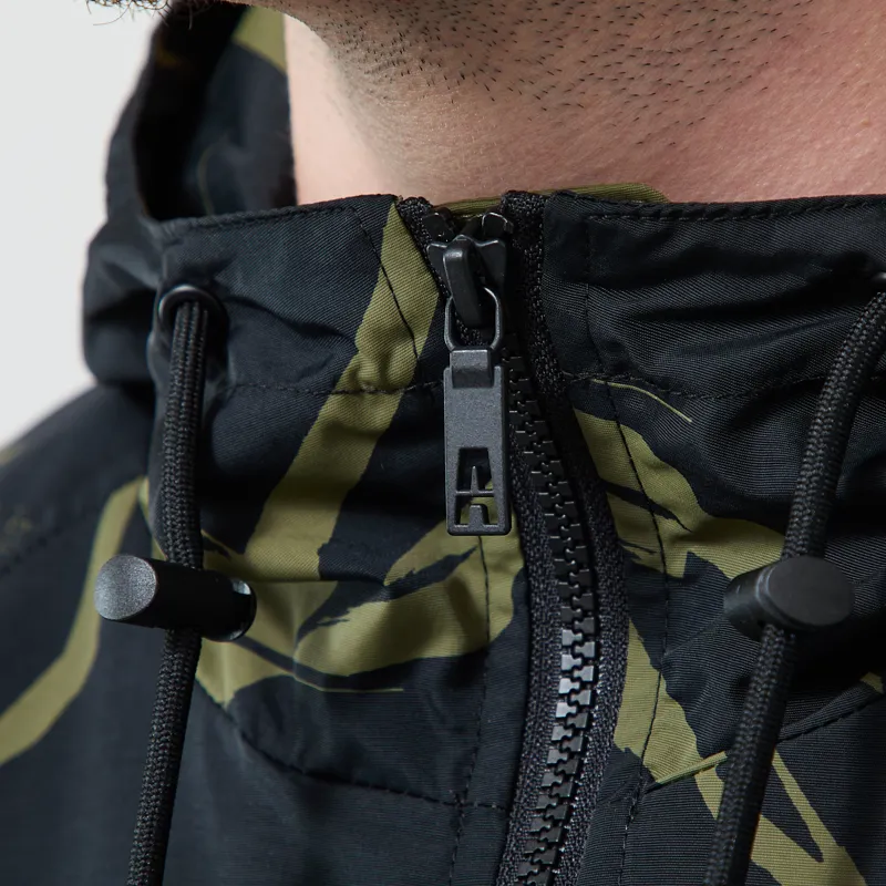 Addict Windcheater Jacket Olive Black-4