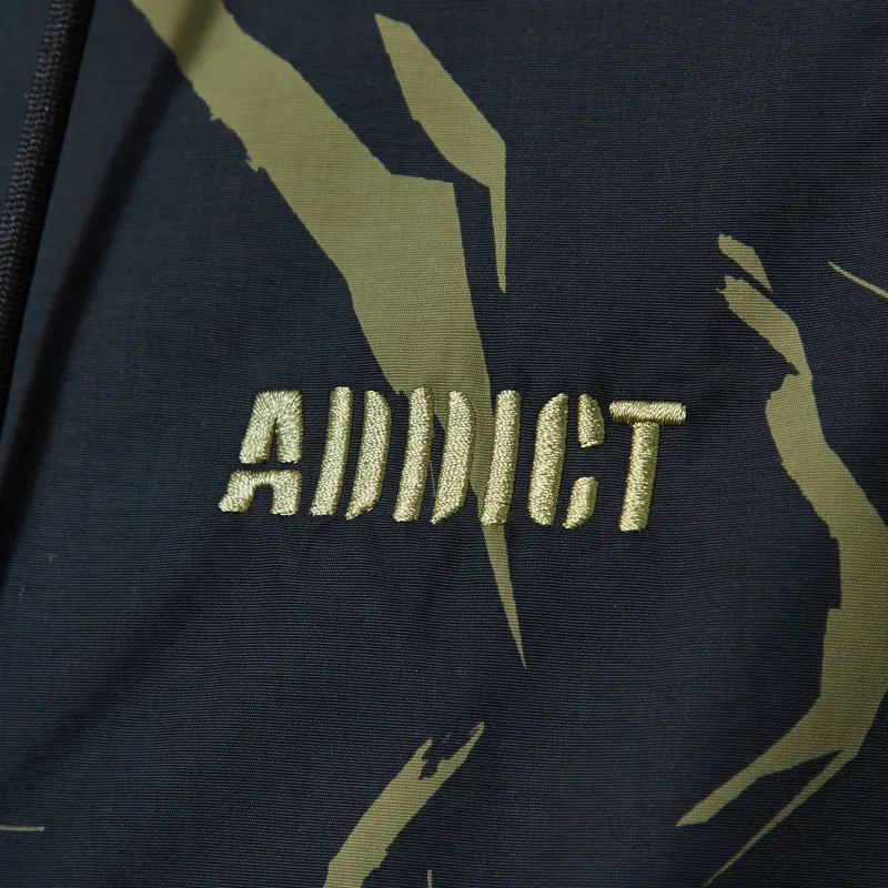 Addict Windcheater Jacket Olive Black-6