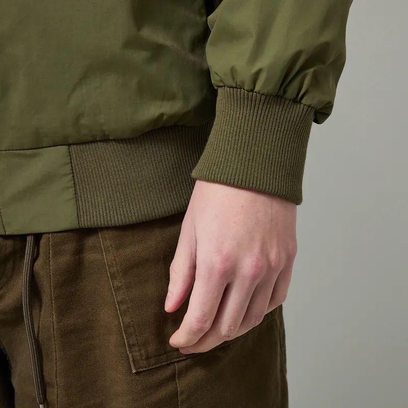 Addict Windcheater Jacket Olive Black-7