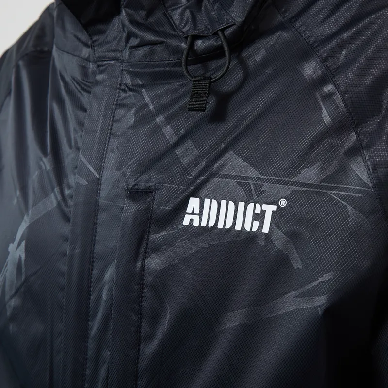 Addict Festival Pacaway Jacket Camo Black-9