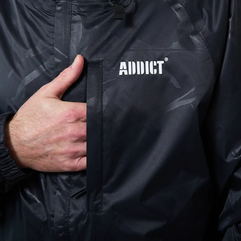 Addict Festival Pacaway Jacket Camo Black-10