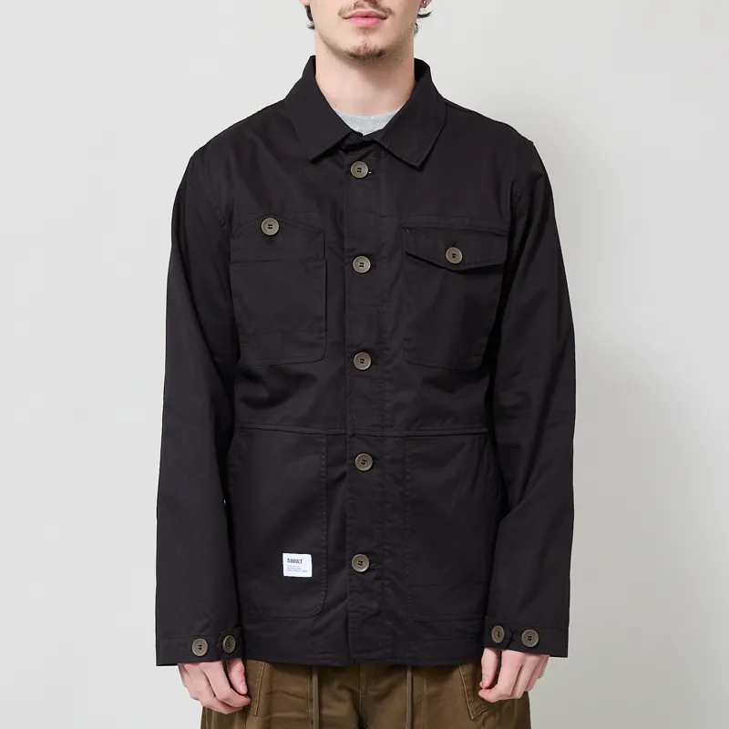 Addict Worker Overshirt Black