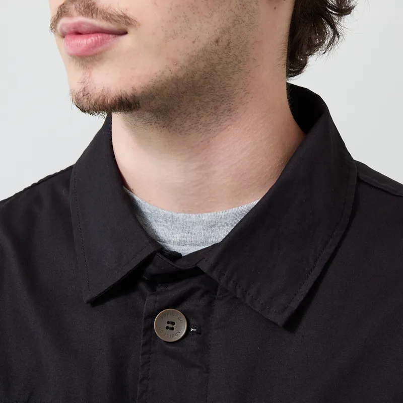 Addict Worker Overshirt Black-4