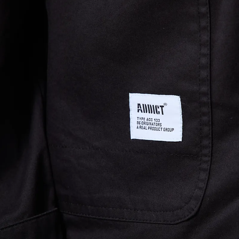 Addict Worker Overshirt Black-8