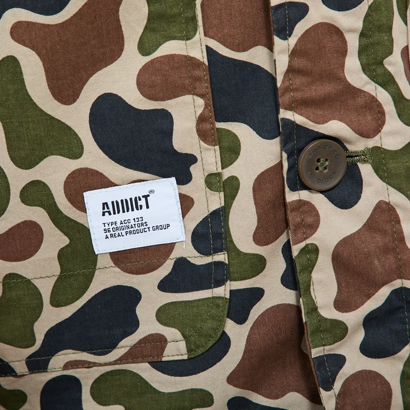 Addict Worker Overshirt Duck Camo-10
