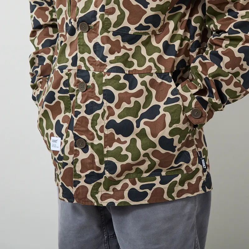 Addict Worker Overshirt Duck Camo-11