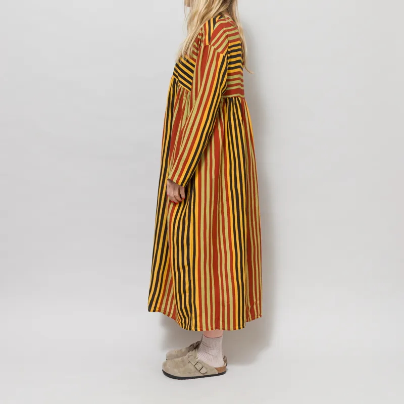 L.F. Markey Womens Alder Dress Painters Stripe-2