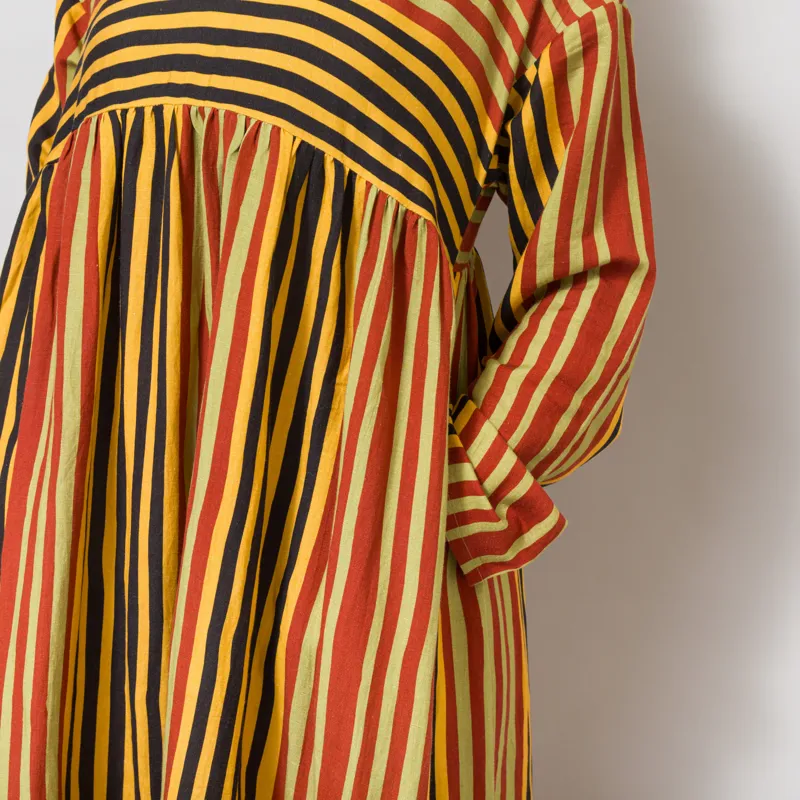 L.F. Markey Womens Alder Dress Painters Stripe-7