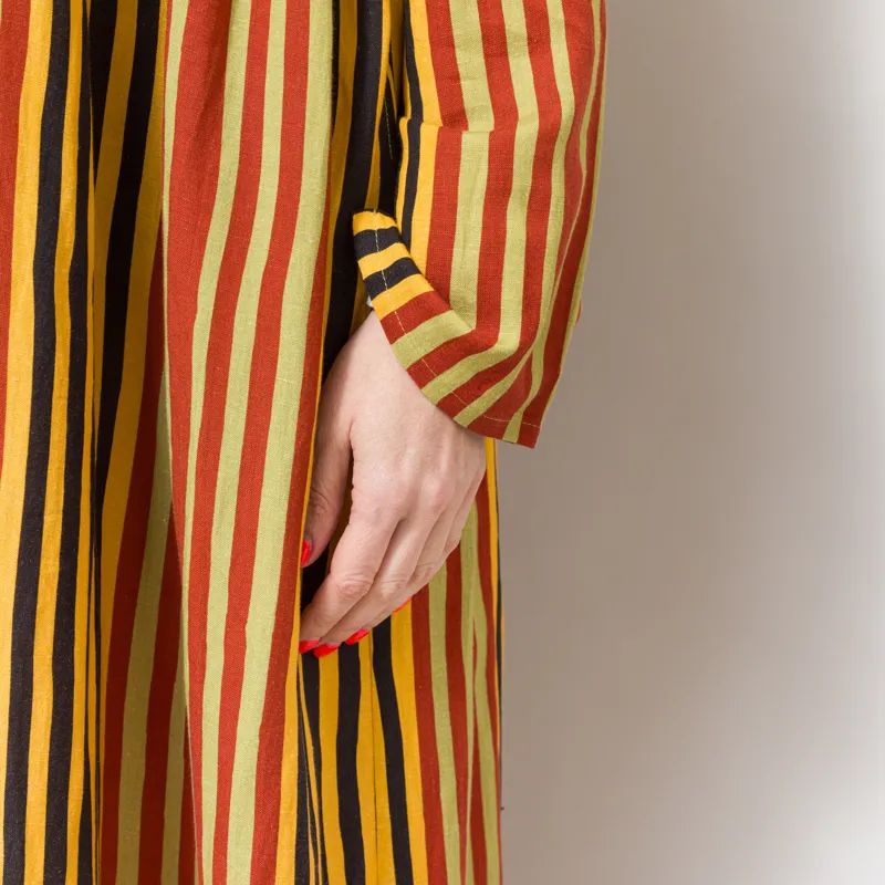 L.F. Markey Womens Alder Dress Painters Stripe-8