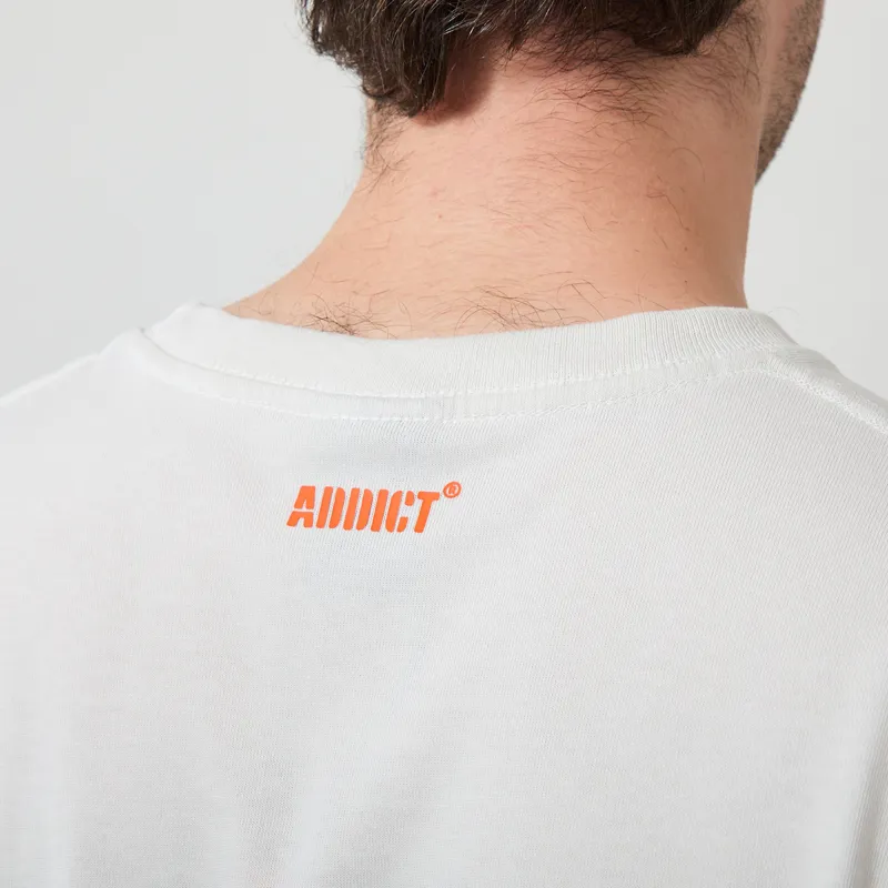 Addict Worldwide T Shirt Stone-8