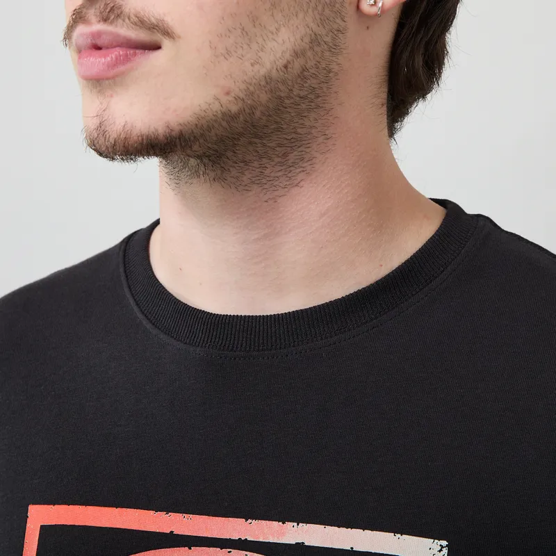 Addict Worldwide T Shirt Black-3