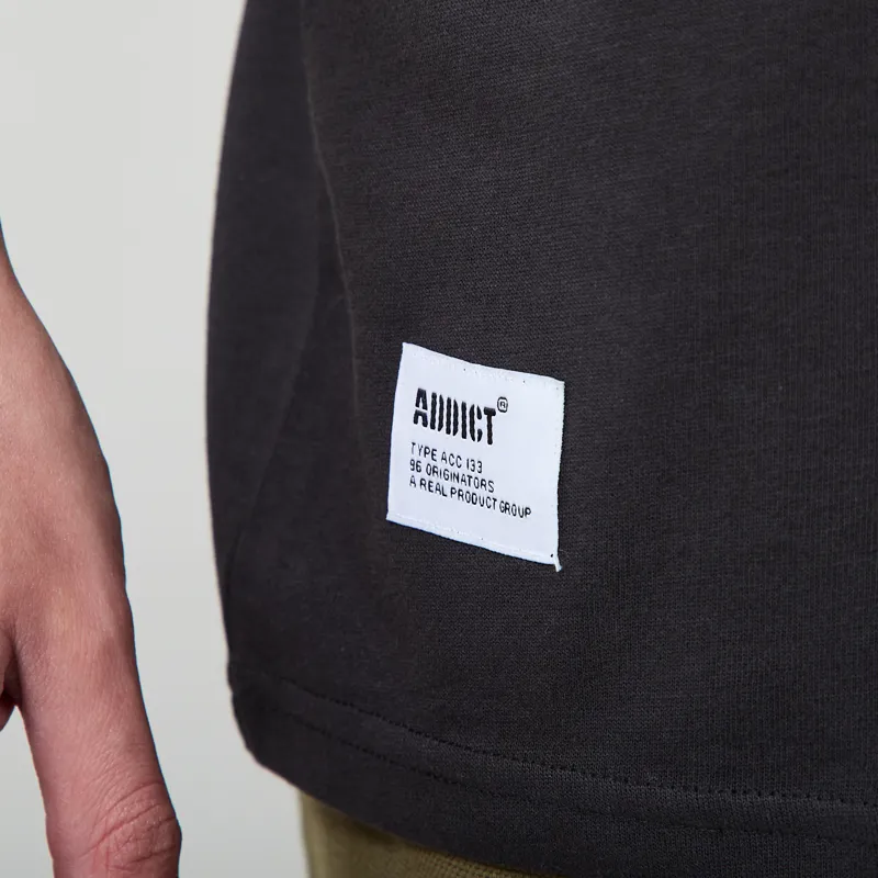 Addict Worldwide T Shirt Black-5