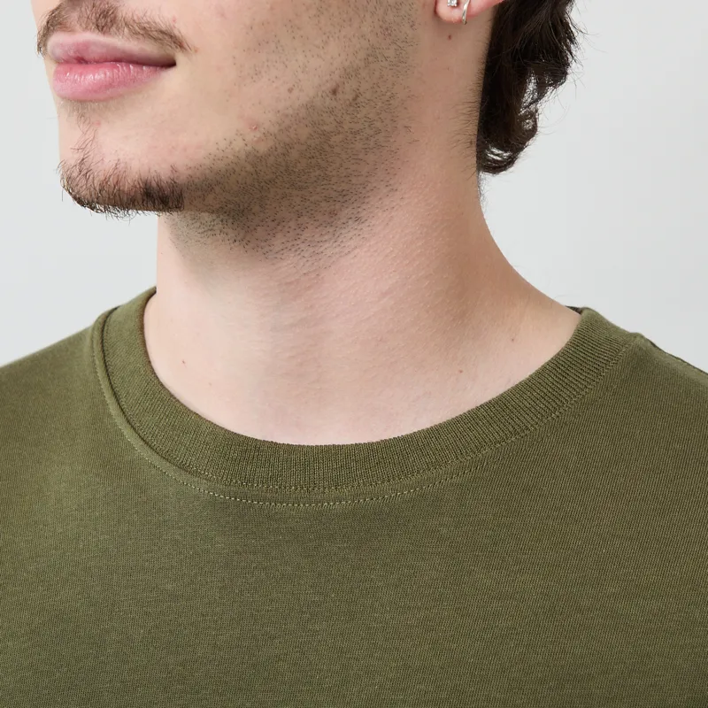Addict Olympic T Shirt Olive-3
