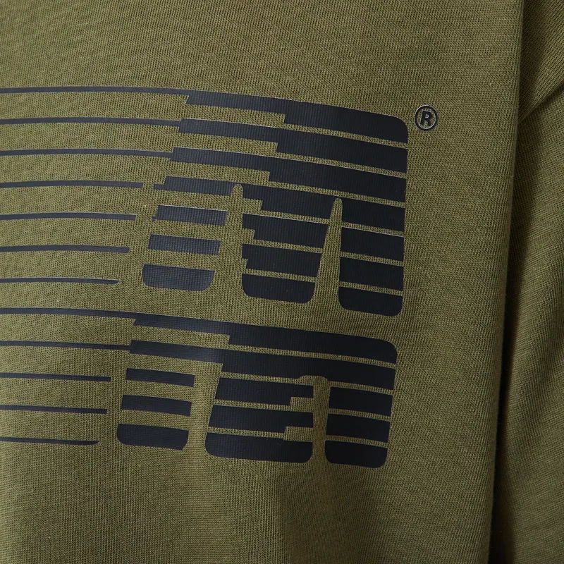 Addict Olympic T Shirt Olive-4