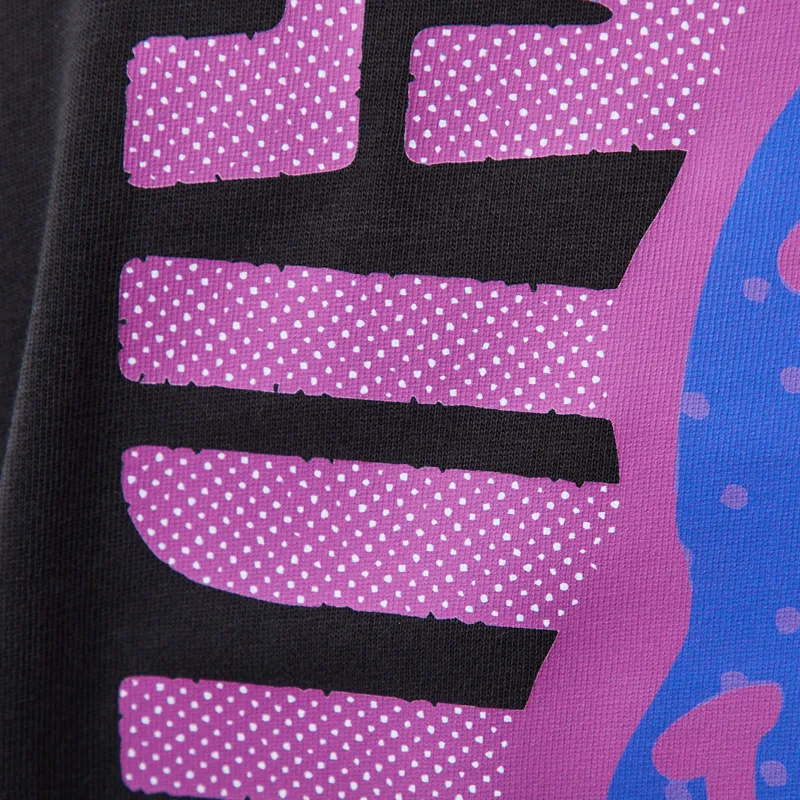Addict Drips T Shirt Black-6