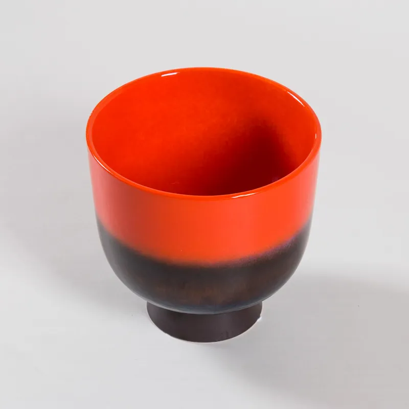 HKLIVING Retro Flower Pot Cherry Red-1