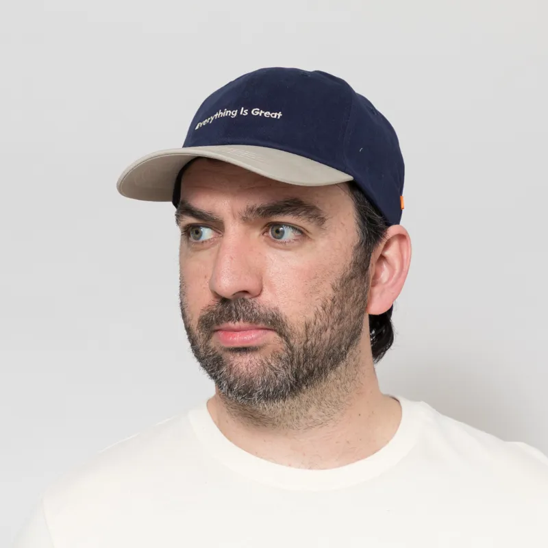 Far Afield Everything Is Great Carlos Cap Navy Sand